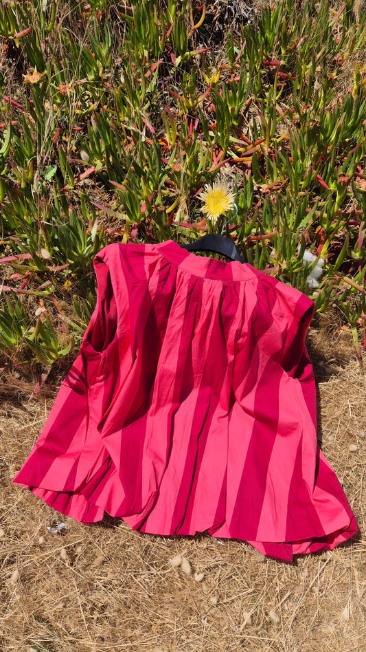 Blusa rayas y lazo C