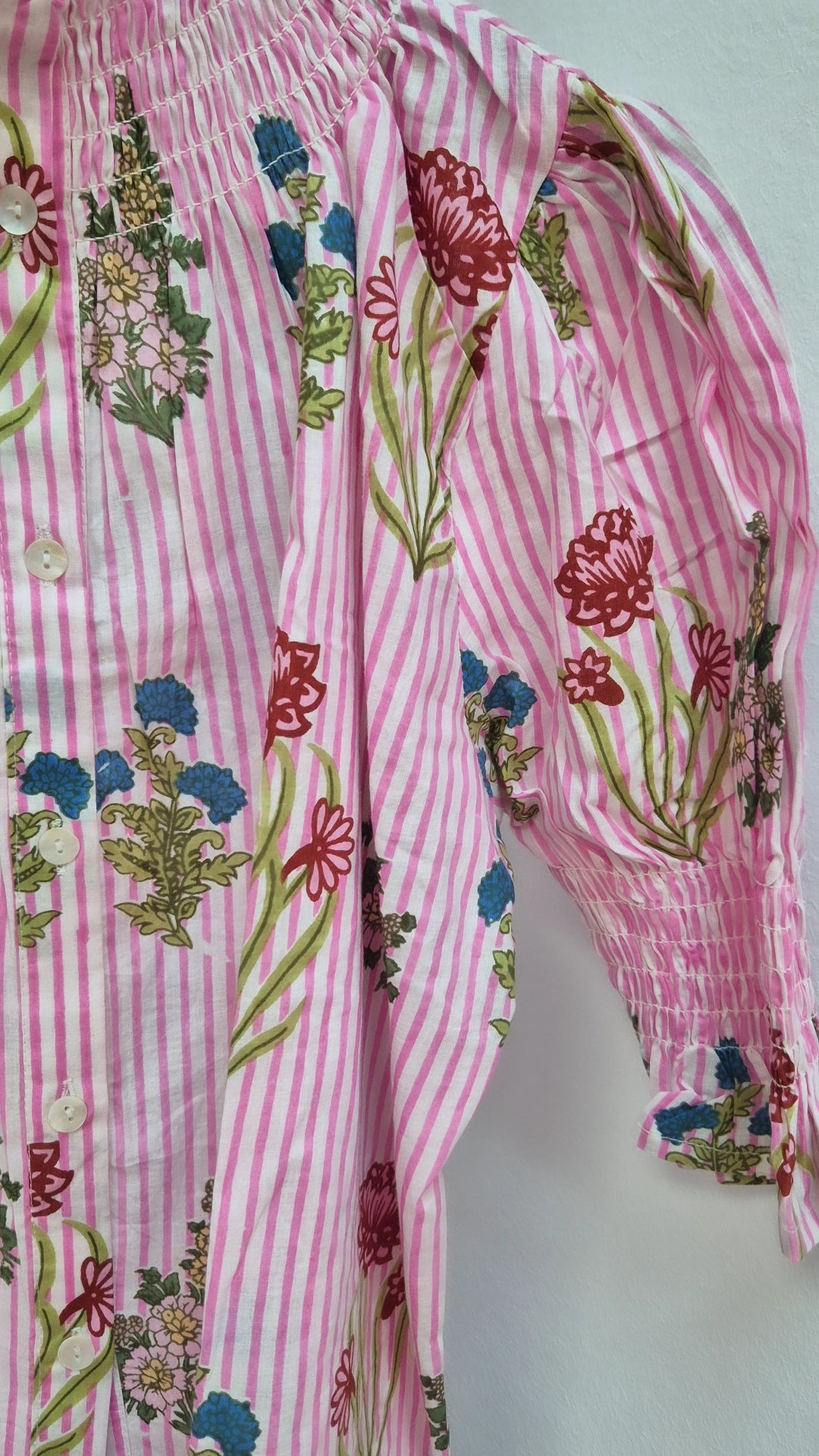 Blusa Florelia manga corta OO