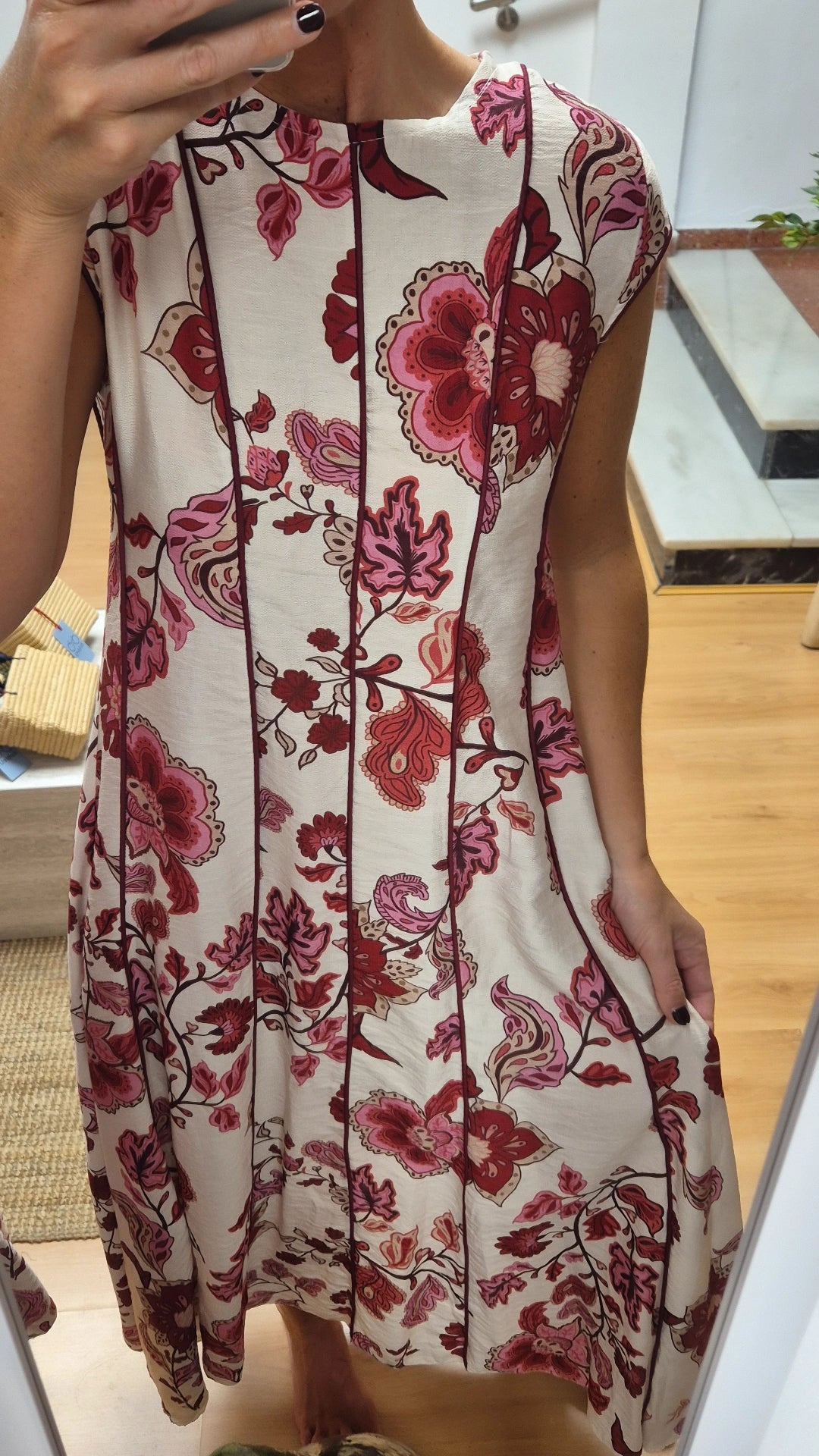 Vestido Carmencita rojo