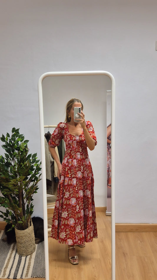 Vestido Kali con mangas Lira