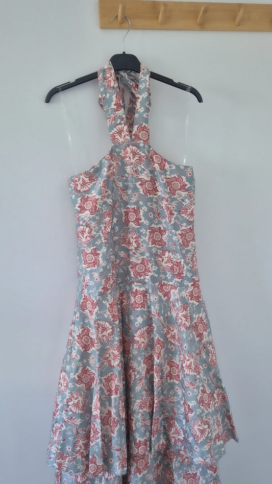 Vestido Carlota celestial