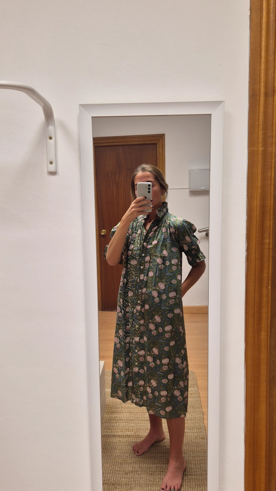 Vestido Florelia manga corta G