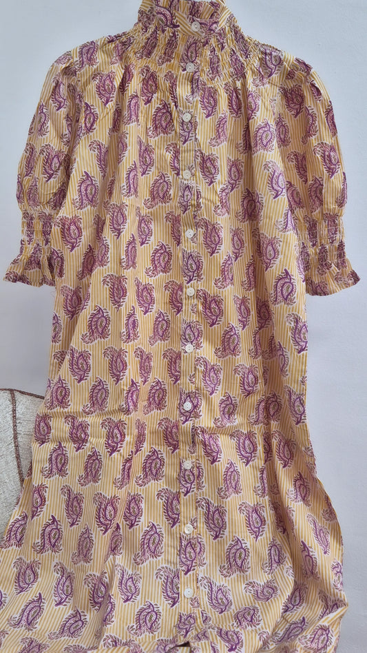 Vestido Florelia manga corta Z