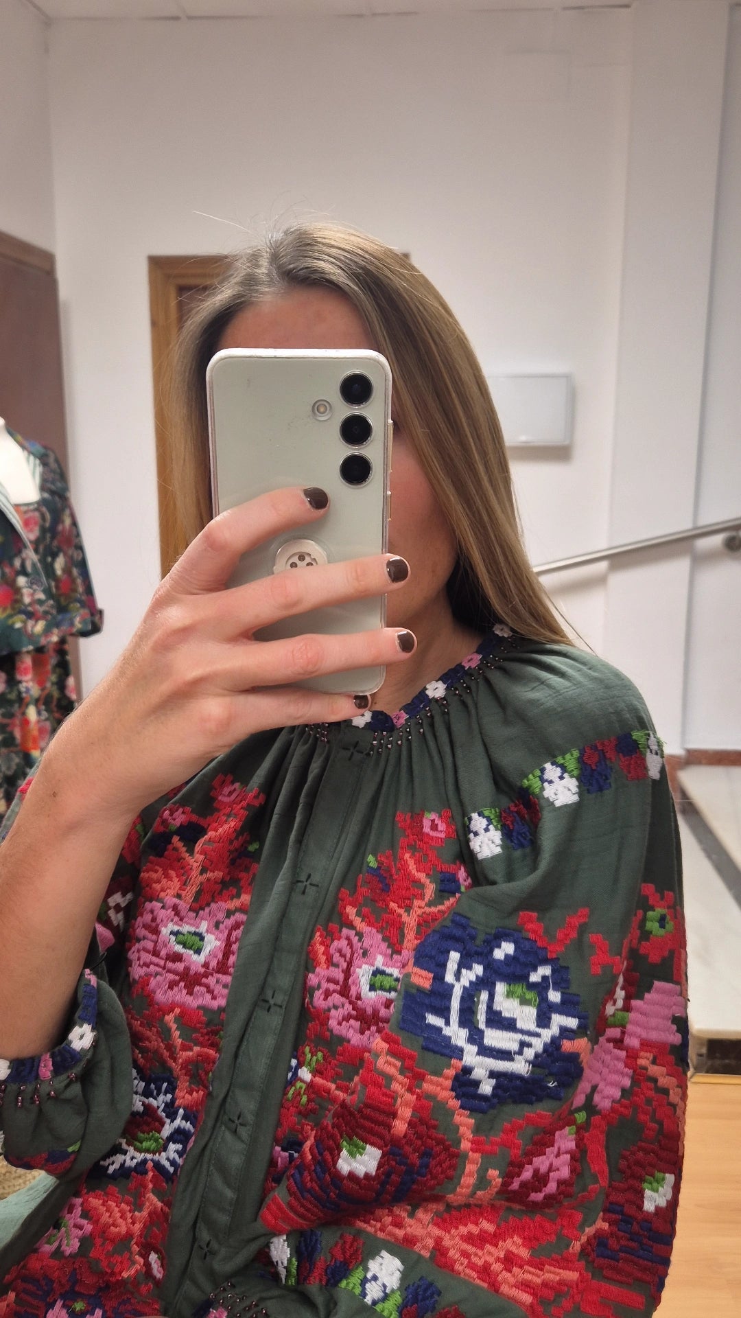 Blusa/Kimono Ankita verde