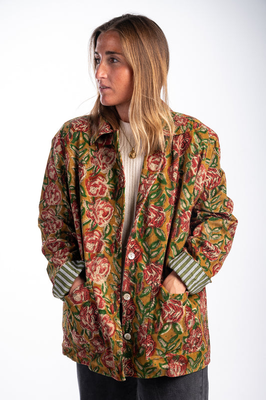 Chaqueta Aryam mostaza
