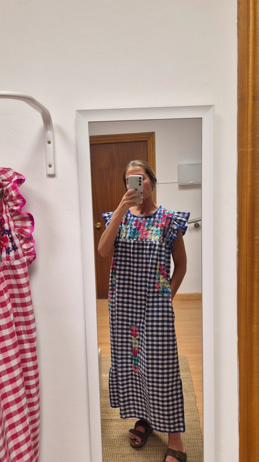 Vestido Filipa mar