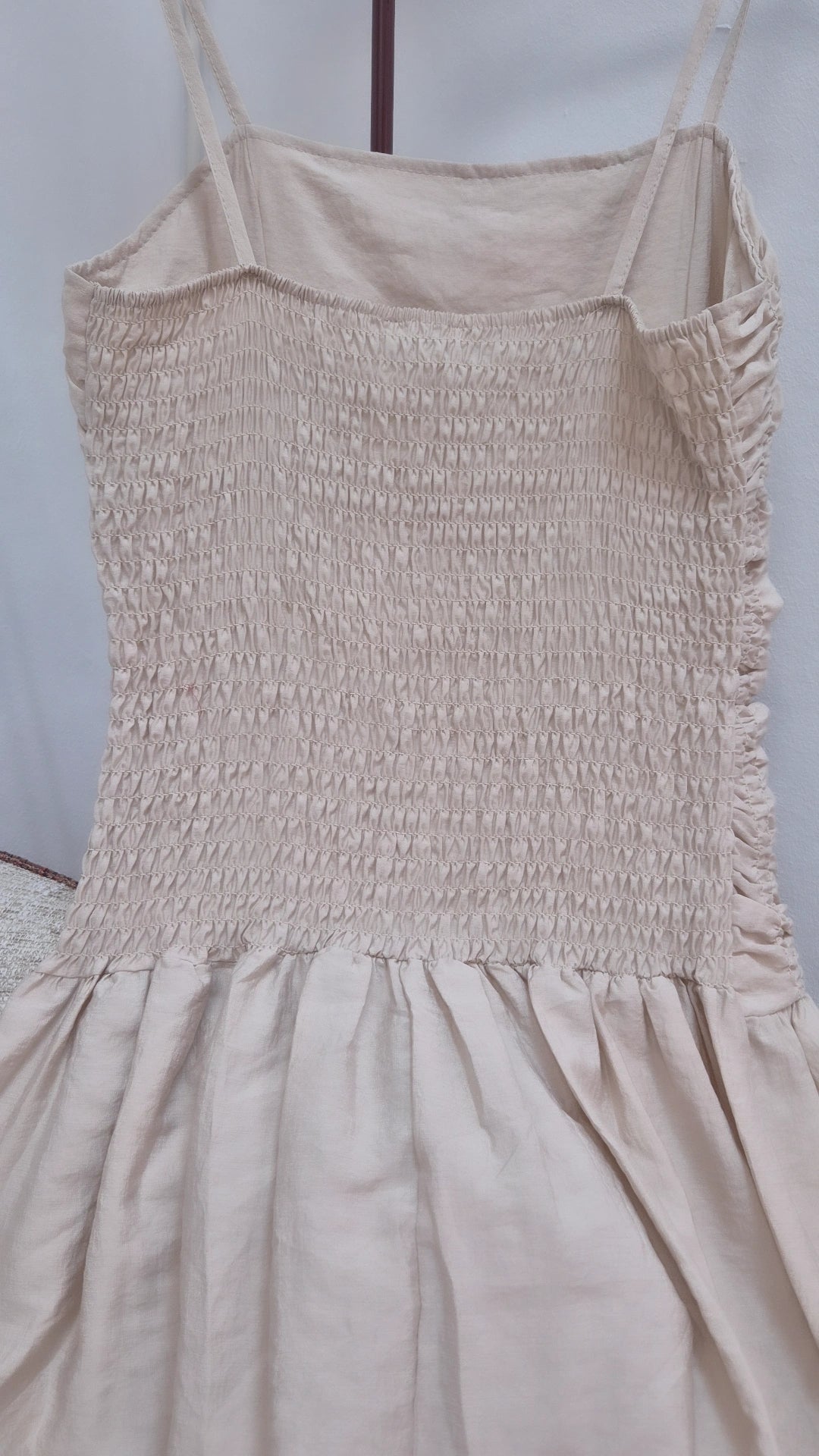 Vestido Carola crudo