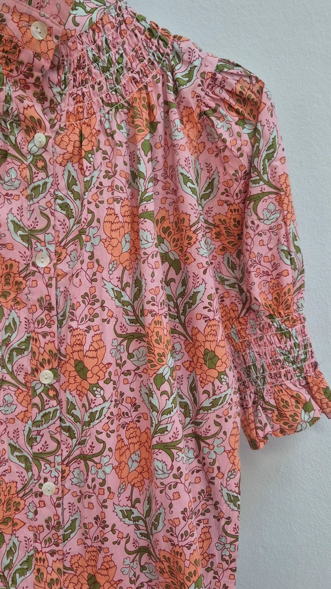 Vestido Florelia manga corta L