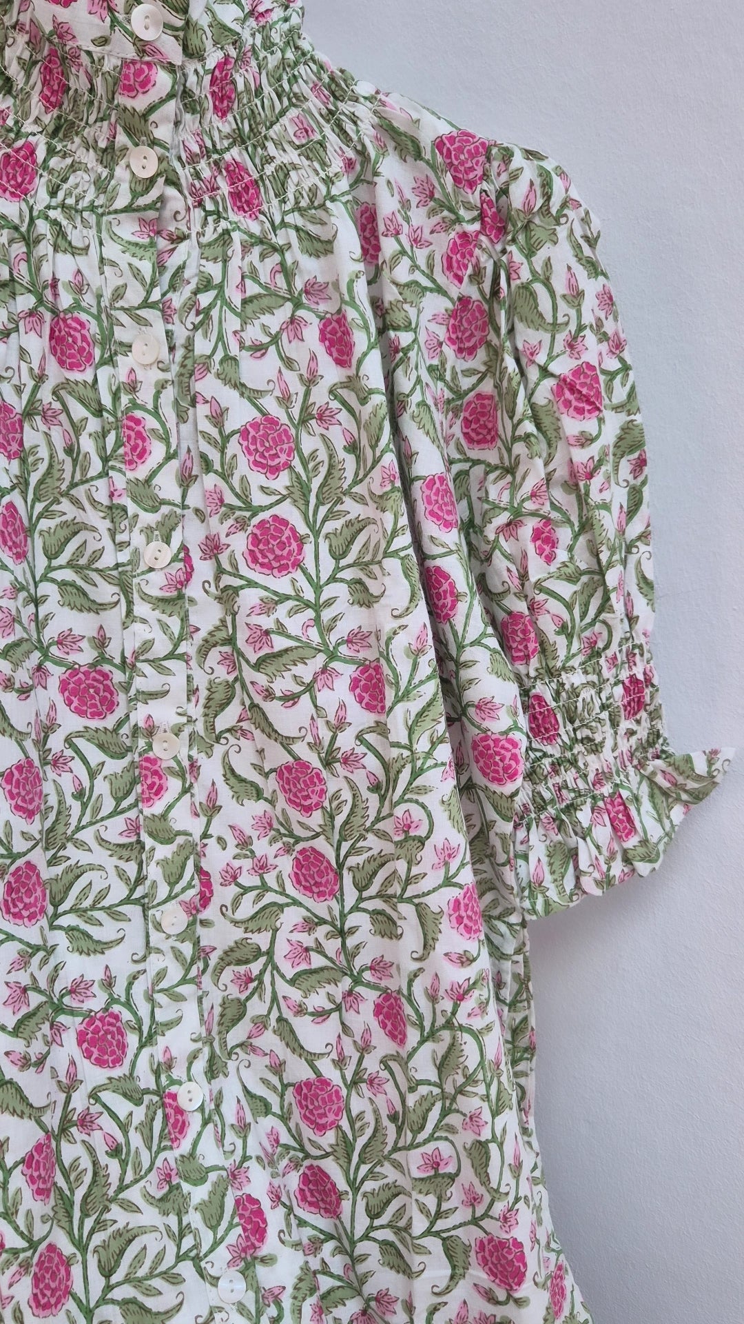 Vestido Florelia manga corta S