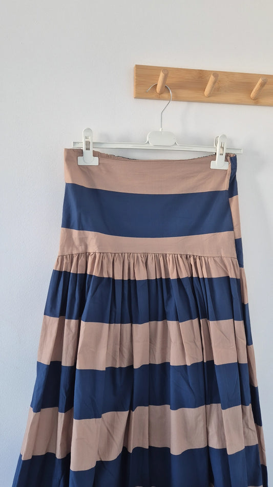 Falda generación Z beige/azul