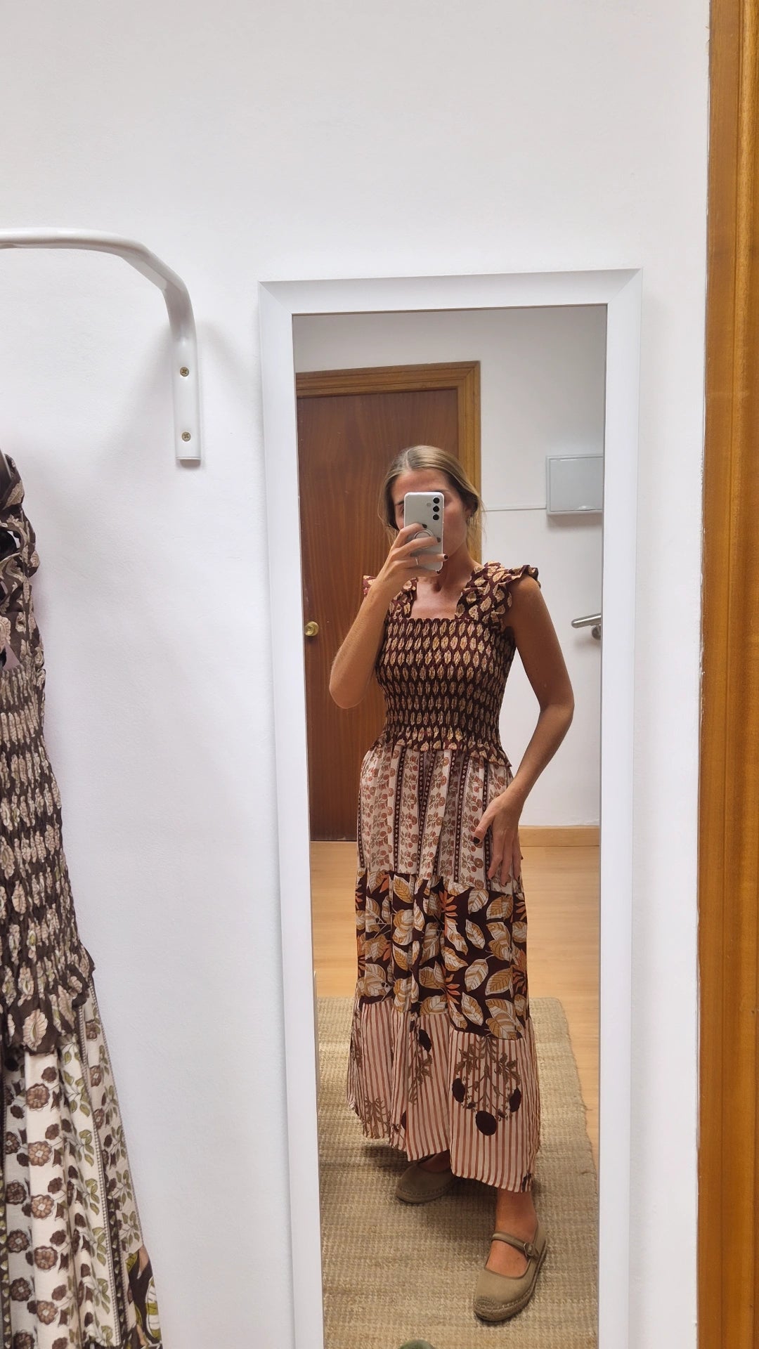 Vestido Manola marrón