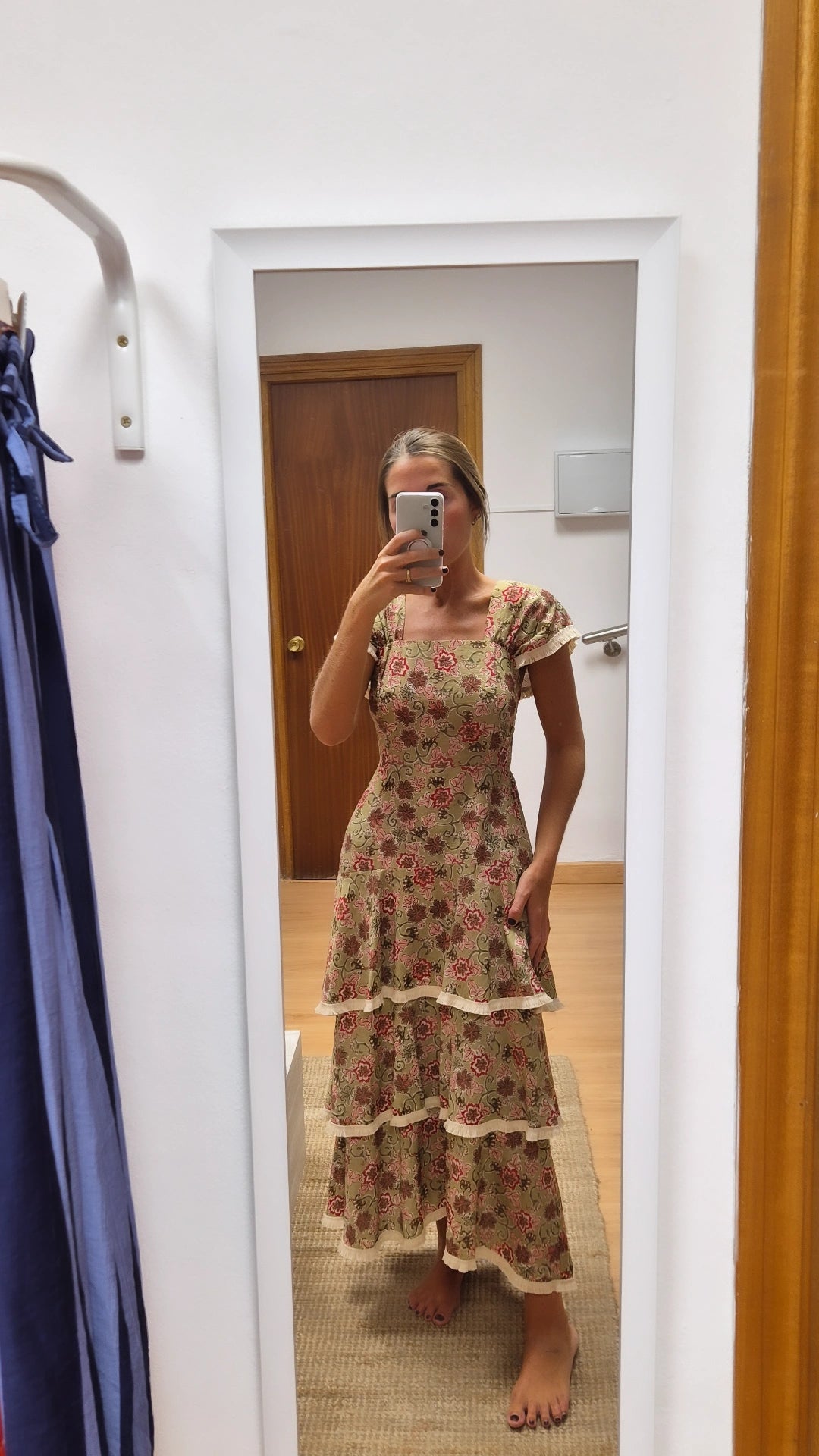 Vestido volantes y flecos D