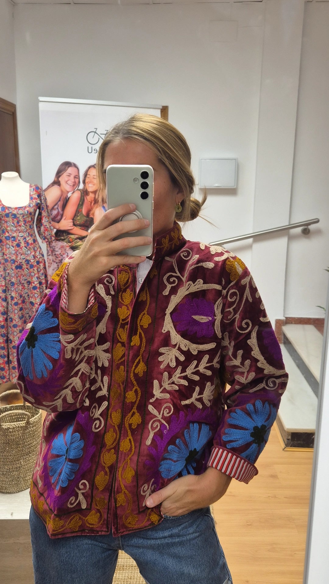 Chaqueta Ankit terciopelo Puka