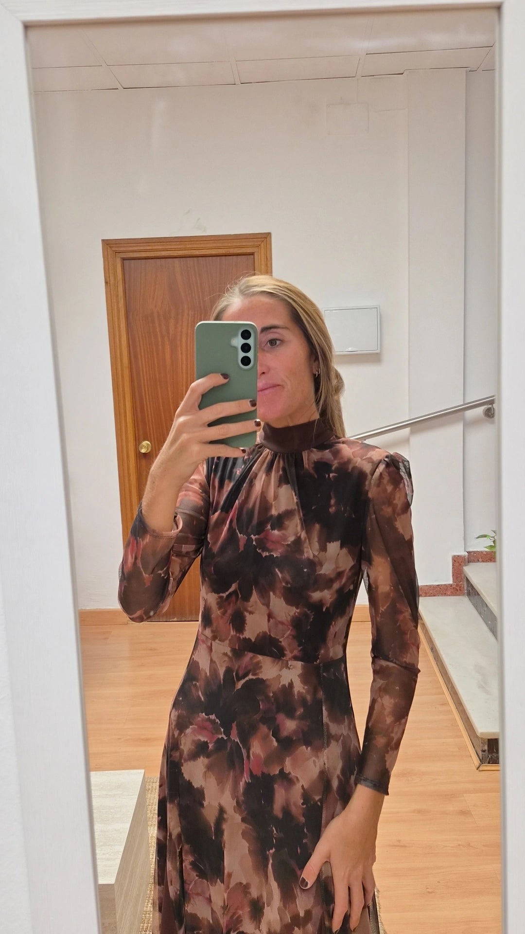Vestido Carmen brown