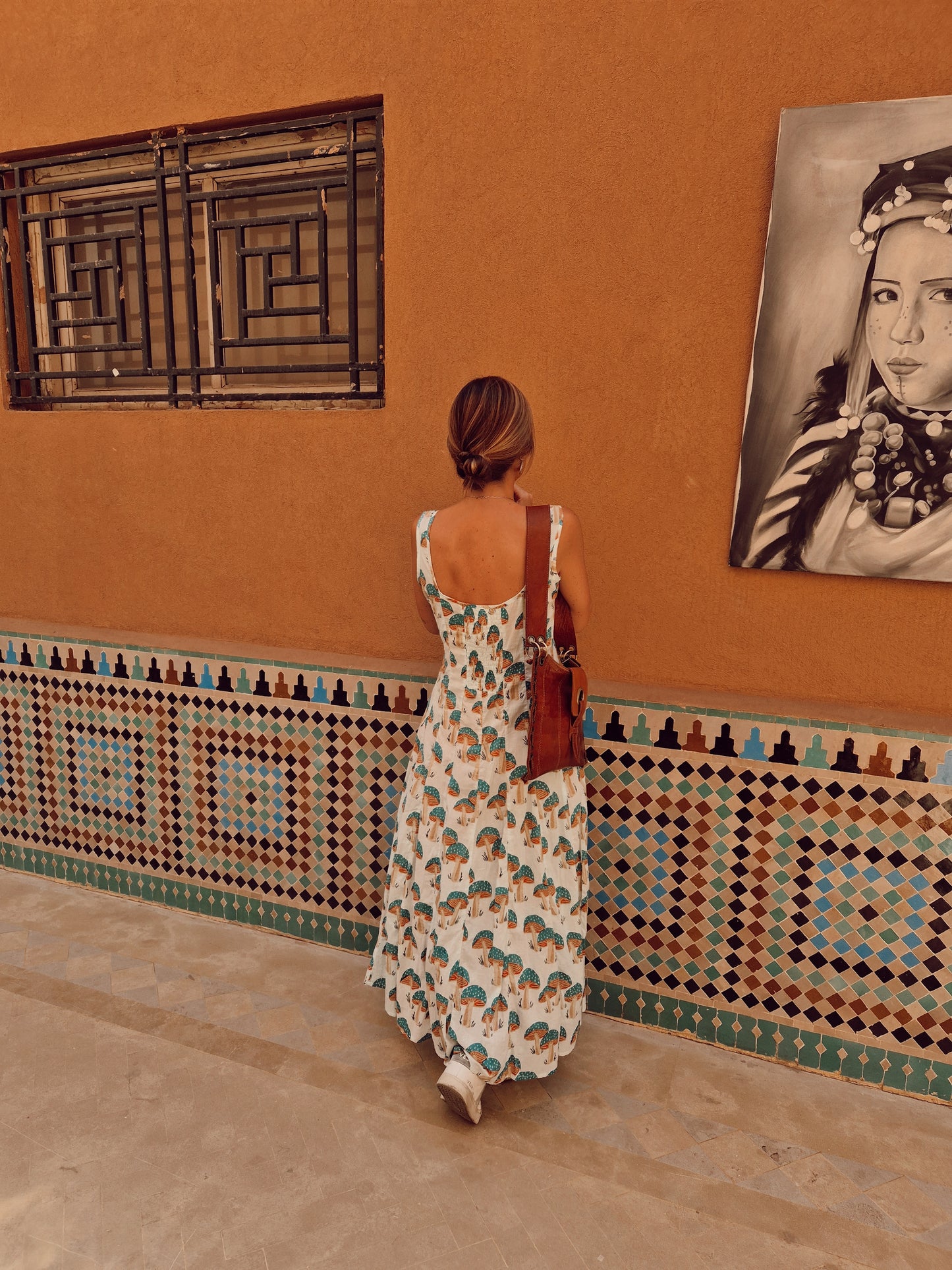 Vestido Kali setas
