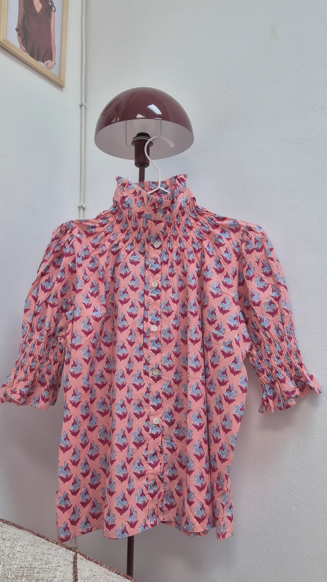 Blusa Florelia manga corta T