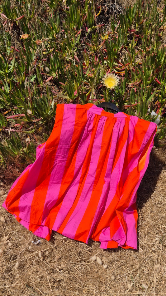 Blusa rayas y lazo B