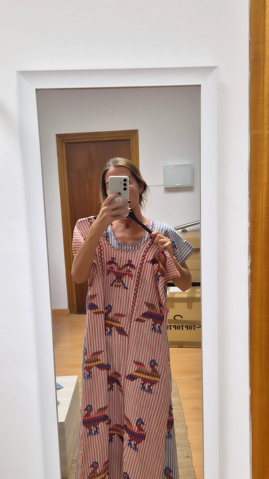 Vestido Ankita red