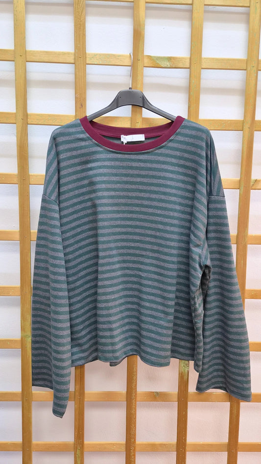 Sudadera rayas D