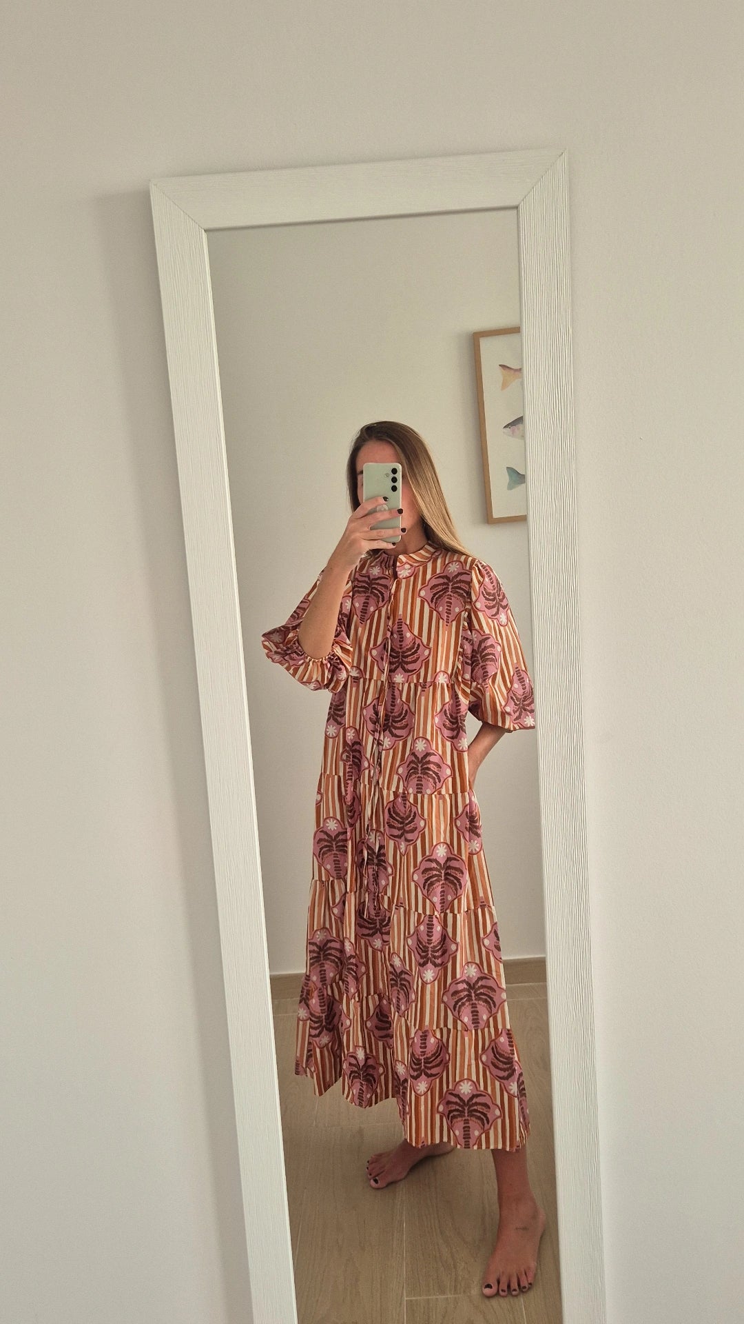 Vestido Raflor palmera