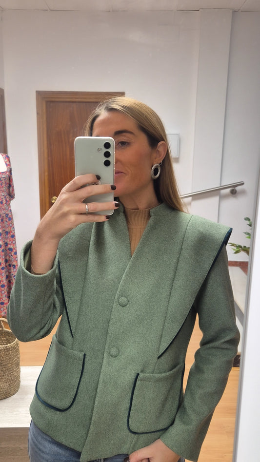 Chaqueta Londres verde