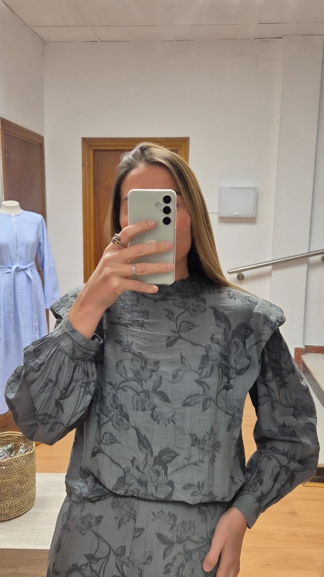 Conjunto Paulita gris