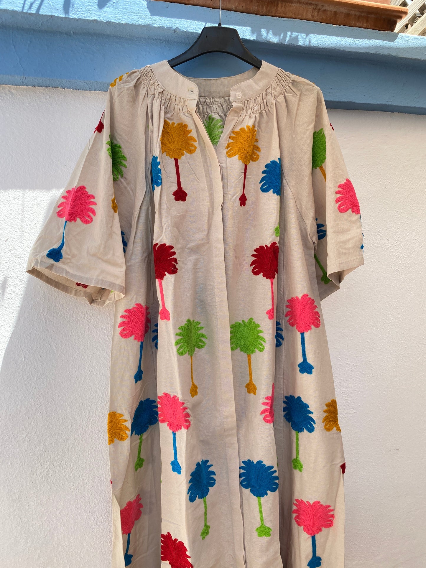Vestido María beige