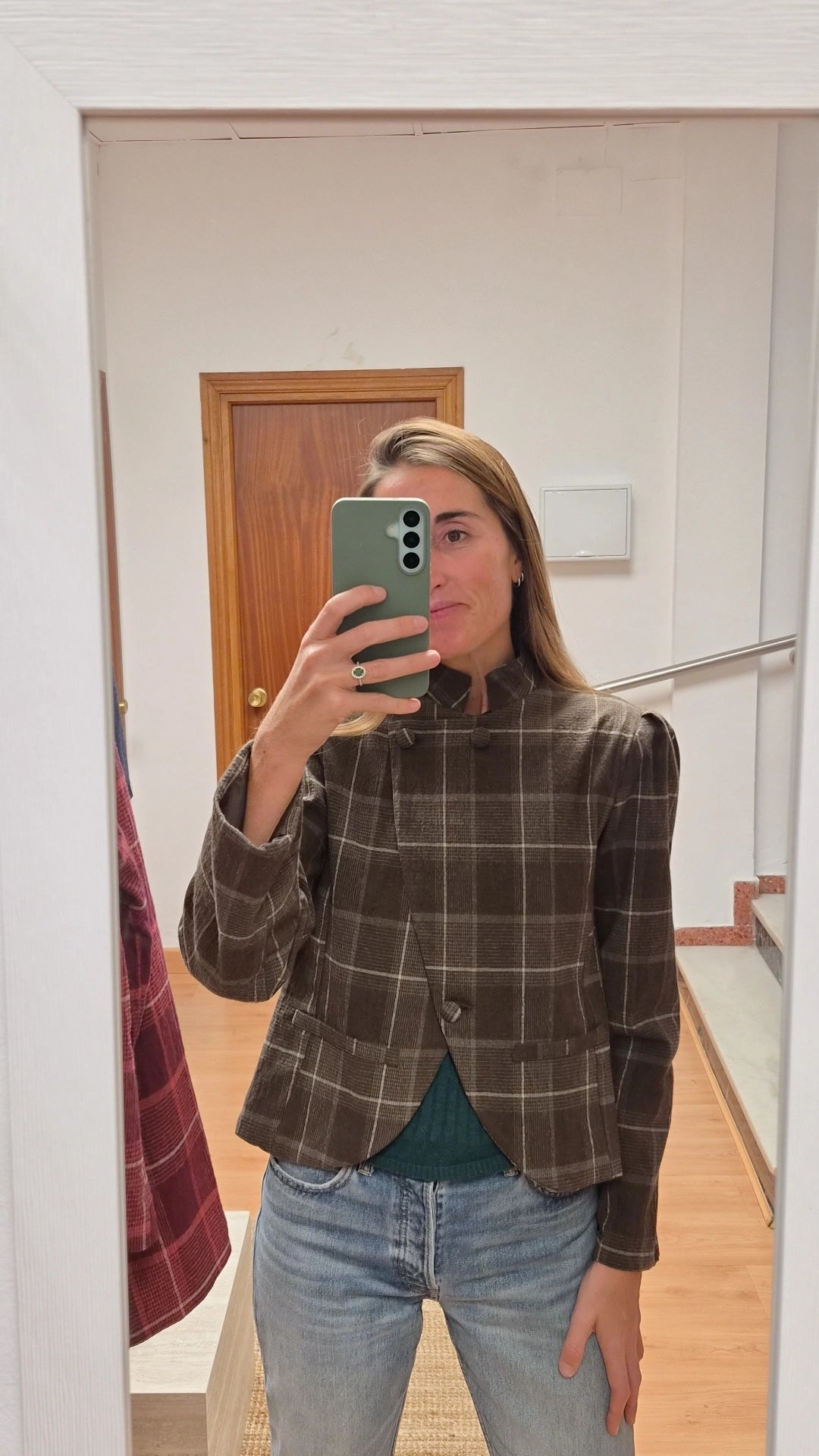 Chaqueta blazer inout camel
