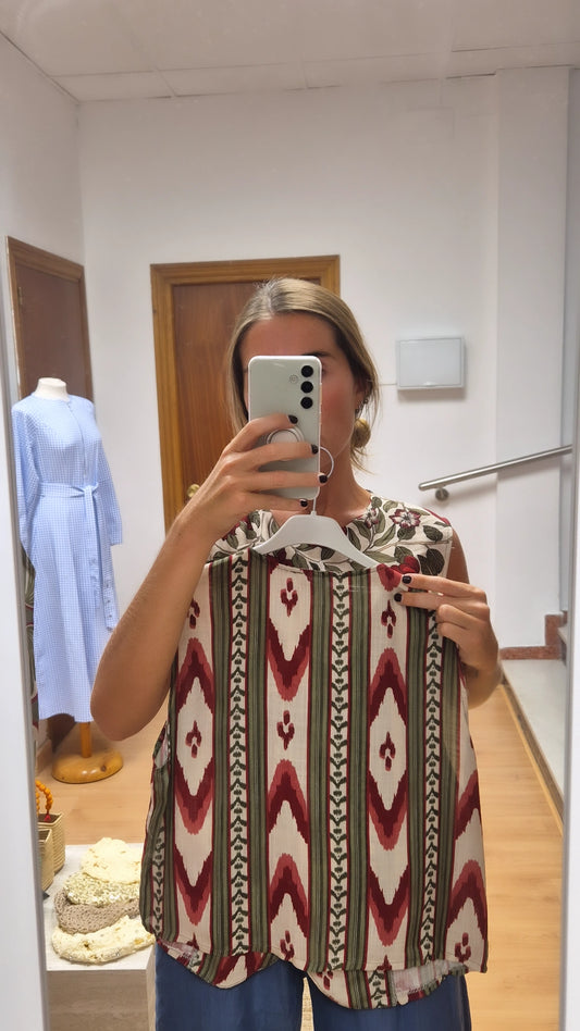 Blusa & Chaleco Mogly three