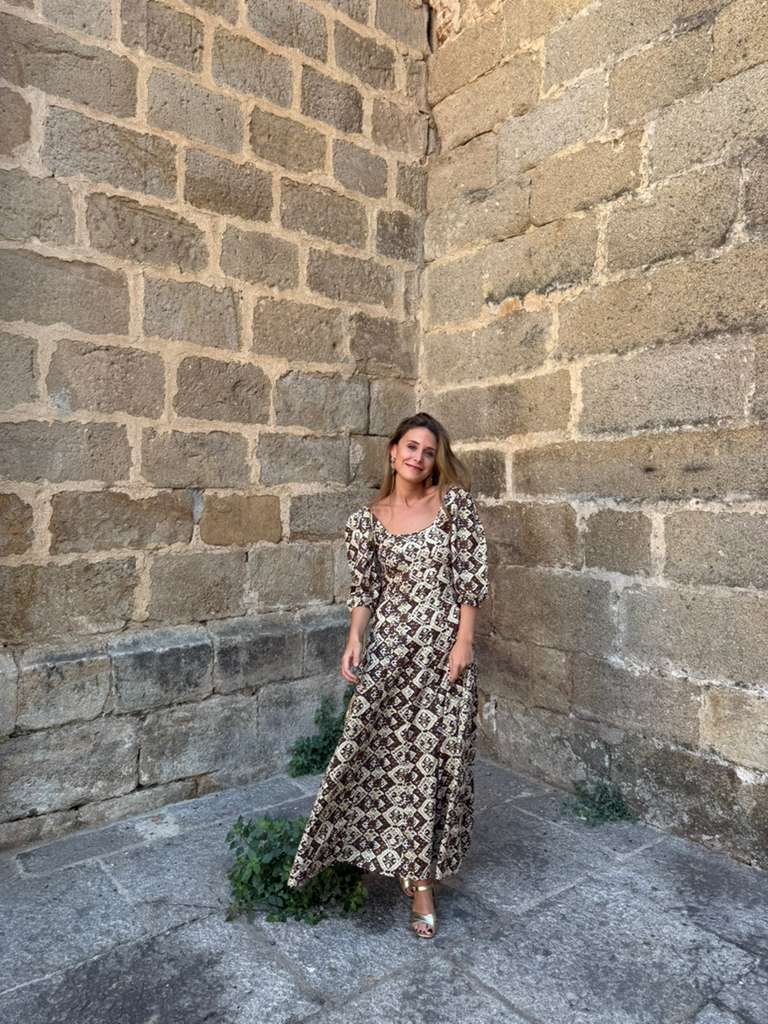 Vestido Kali con mangas Isolde