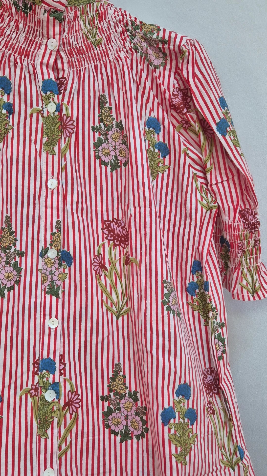 Vestido Florelia manga corta T