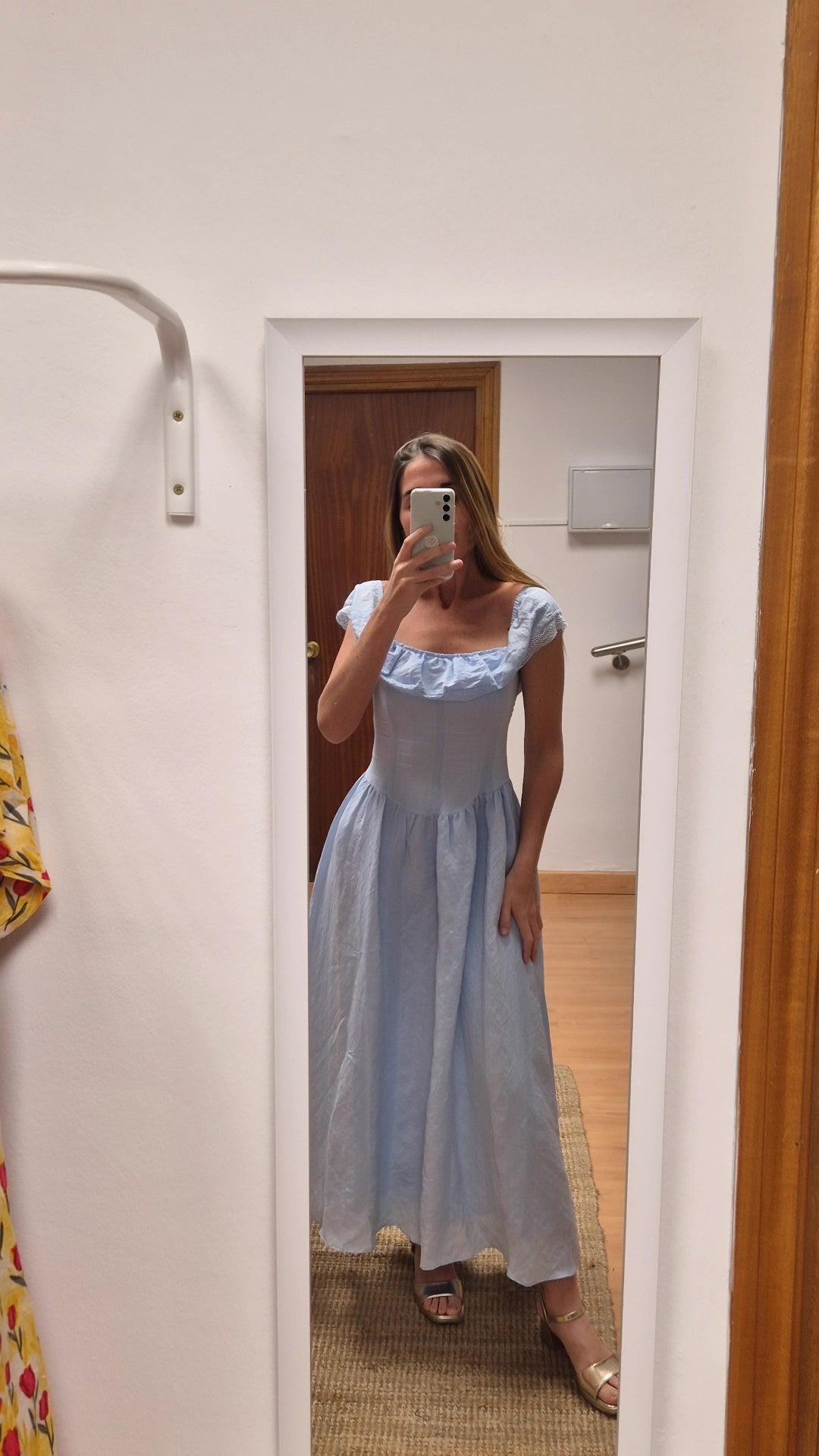 Vestido Celeste