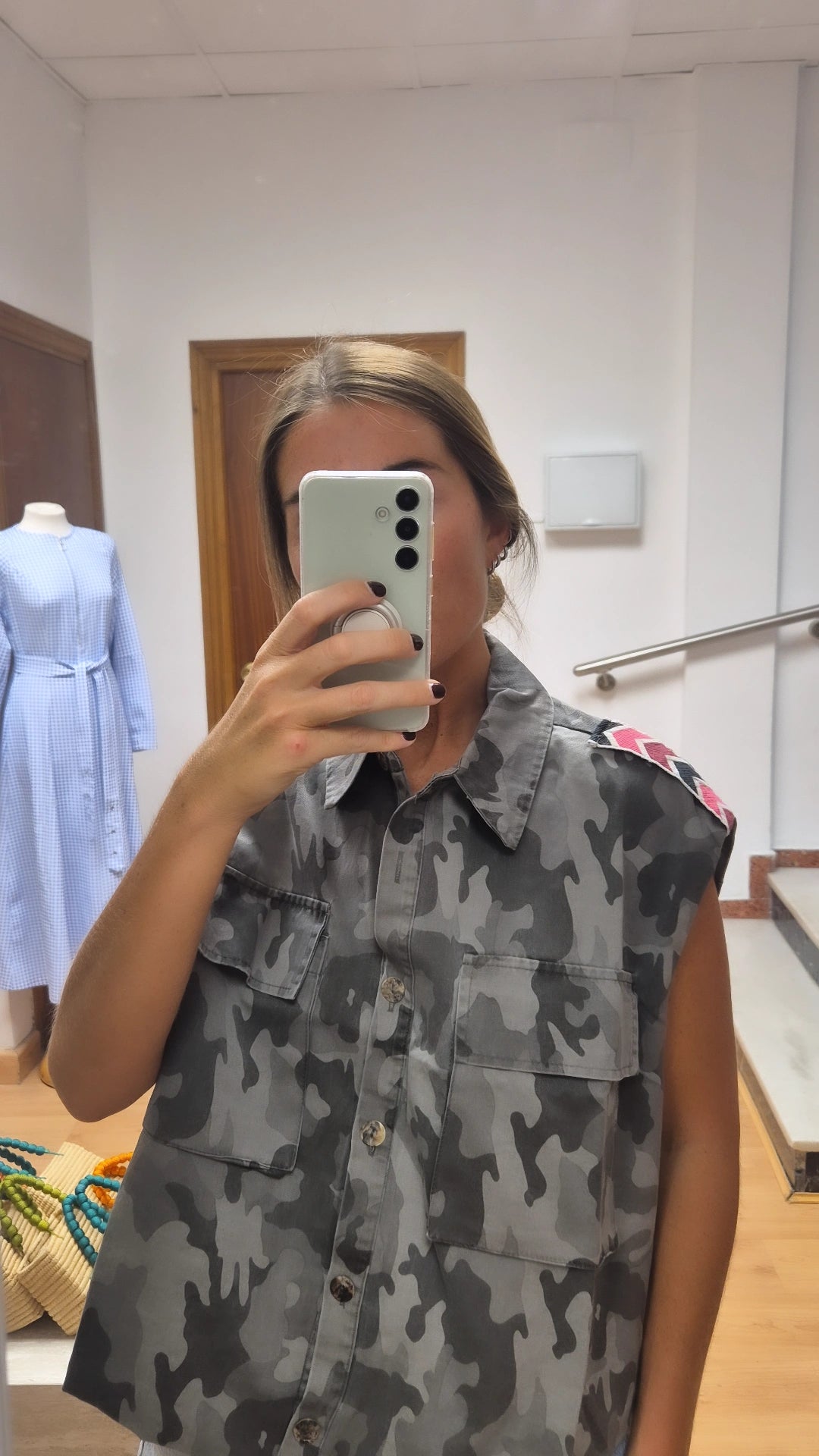 Chaleco Militar gris