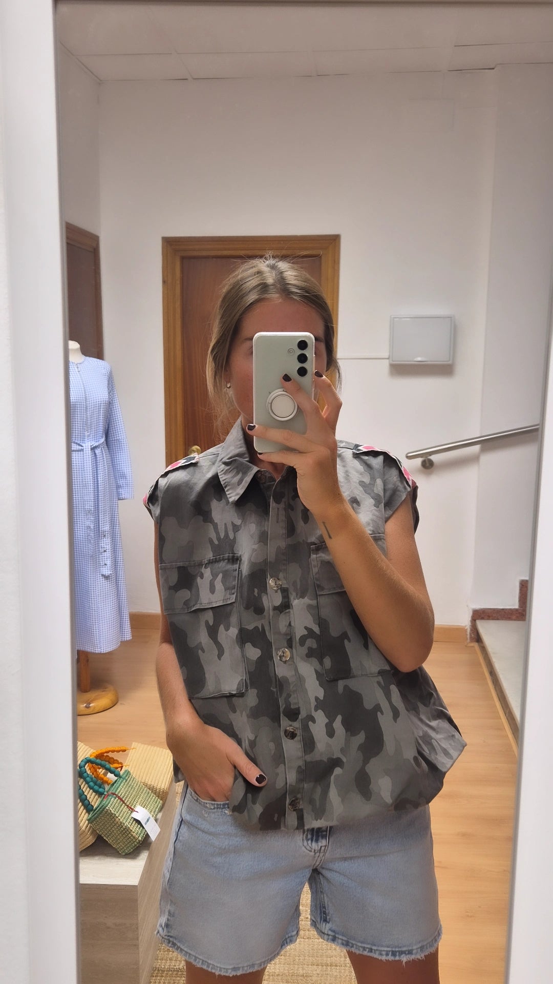 Chaleco Militar gris