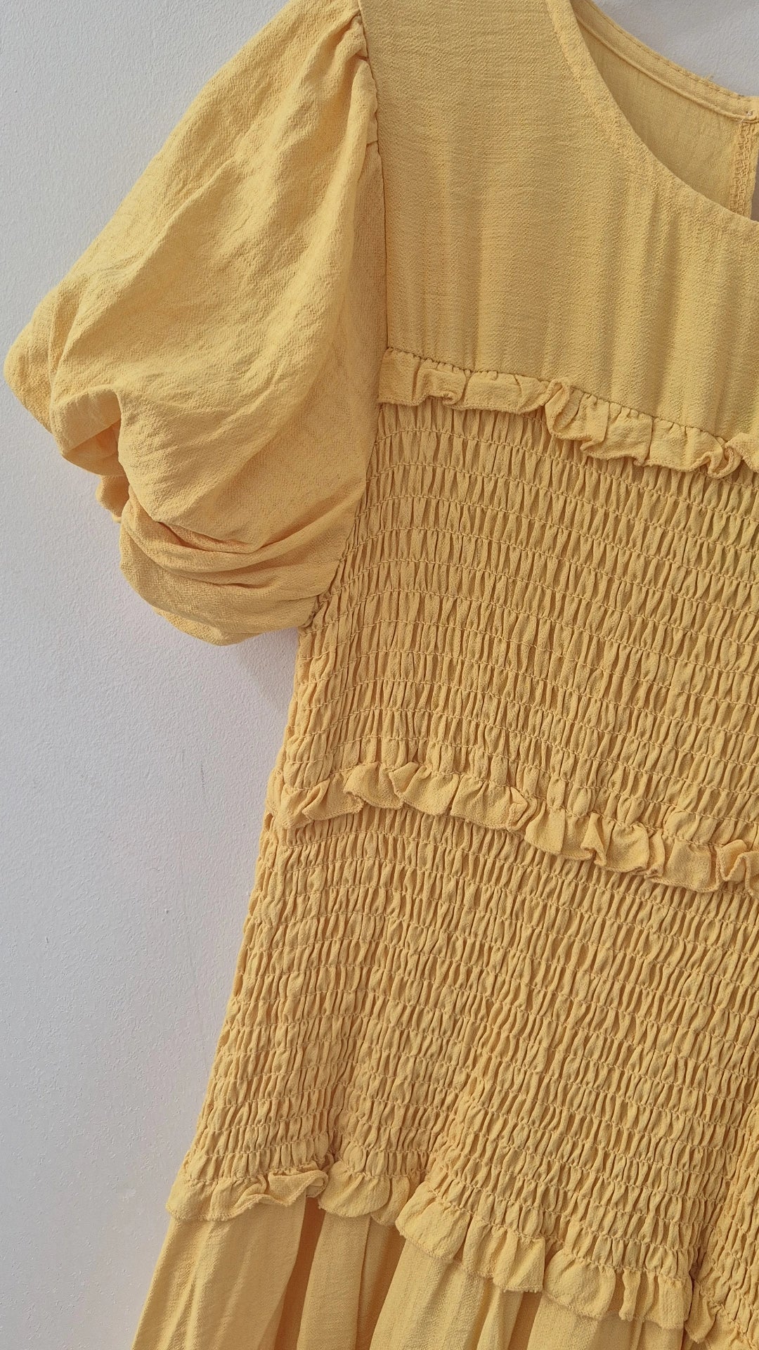 Vestido Gabriela yellow