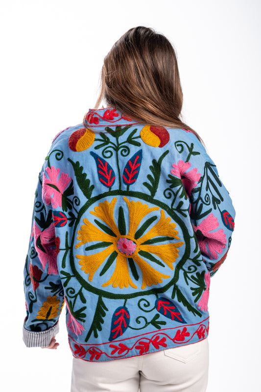 Chaqueta Prive azulino