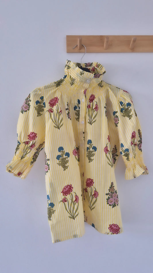 Blusa Florelia manga corta MM