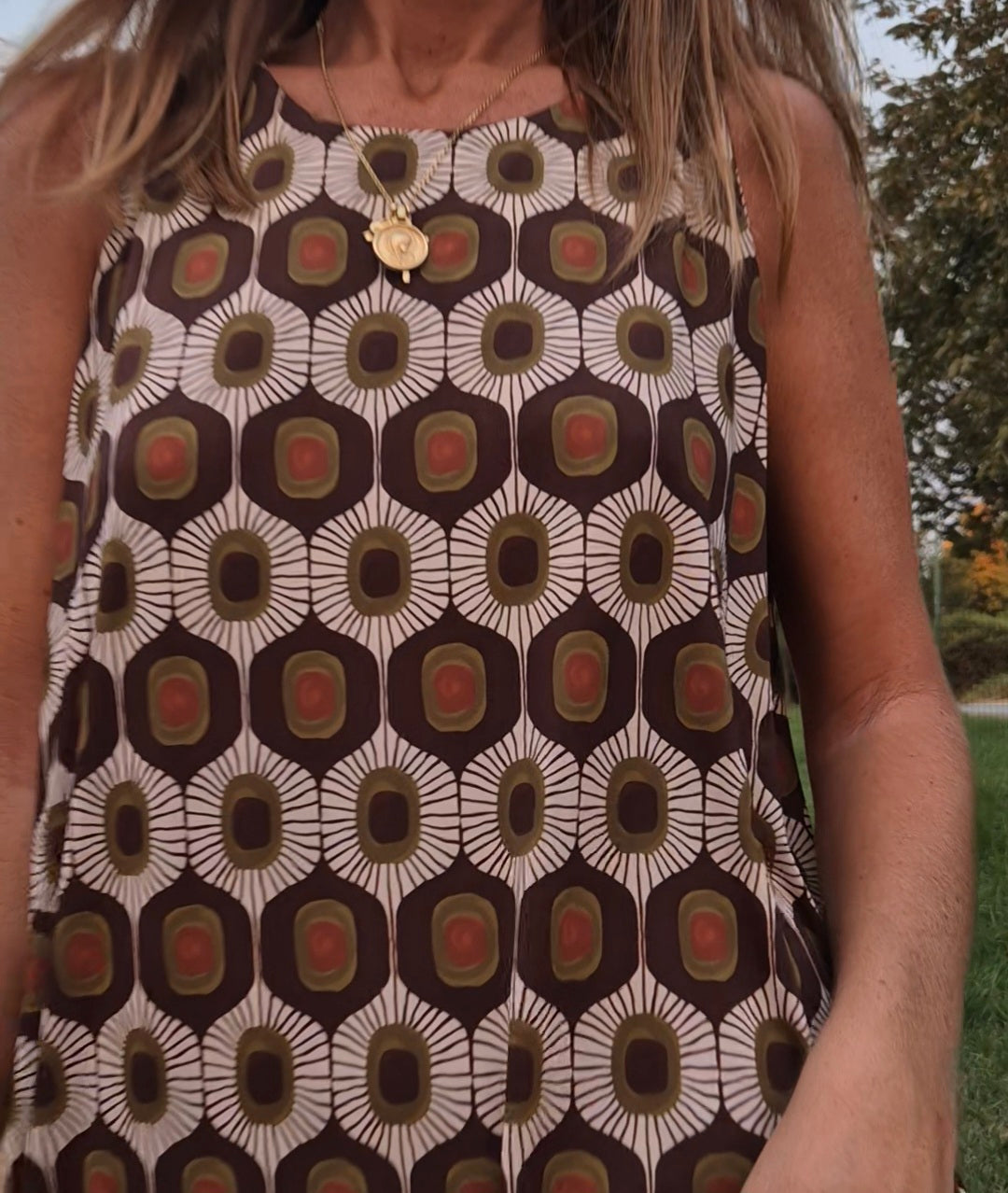 Vestido circonitas punto de seda