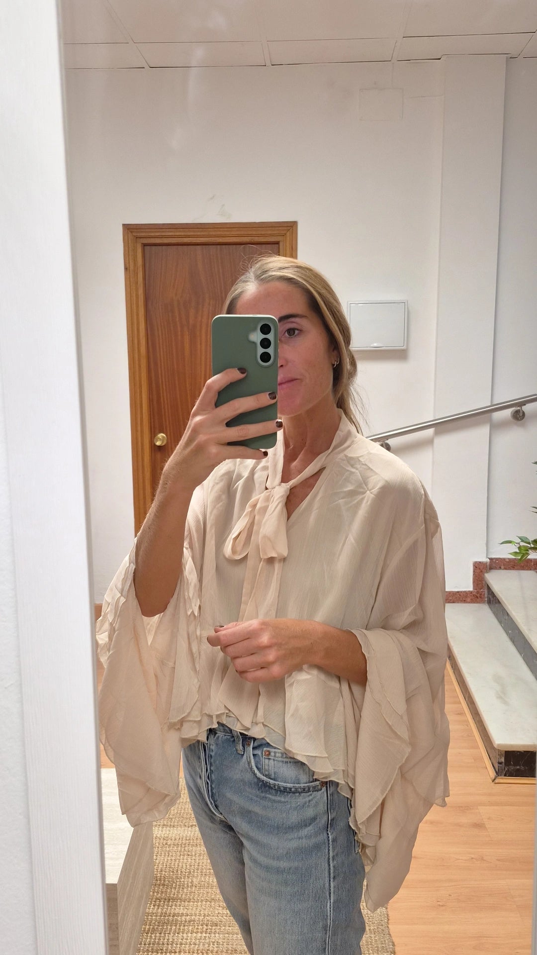 Blusa Anabel crudo