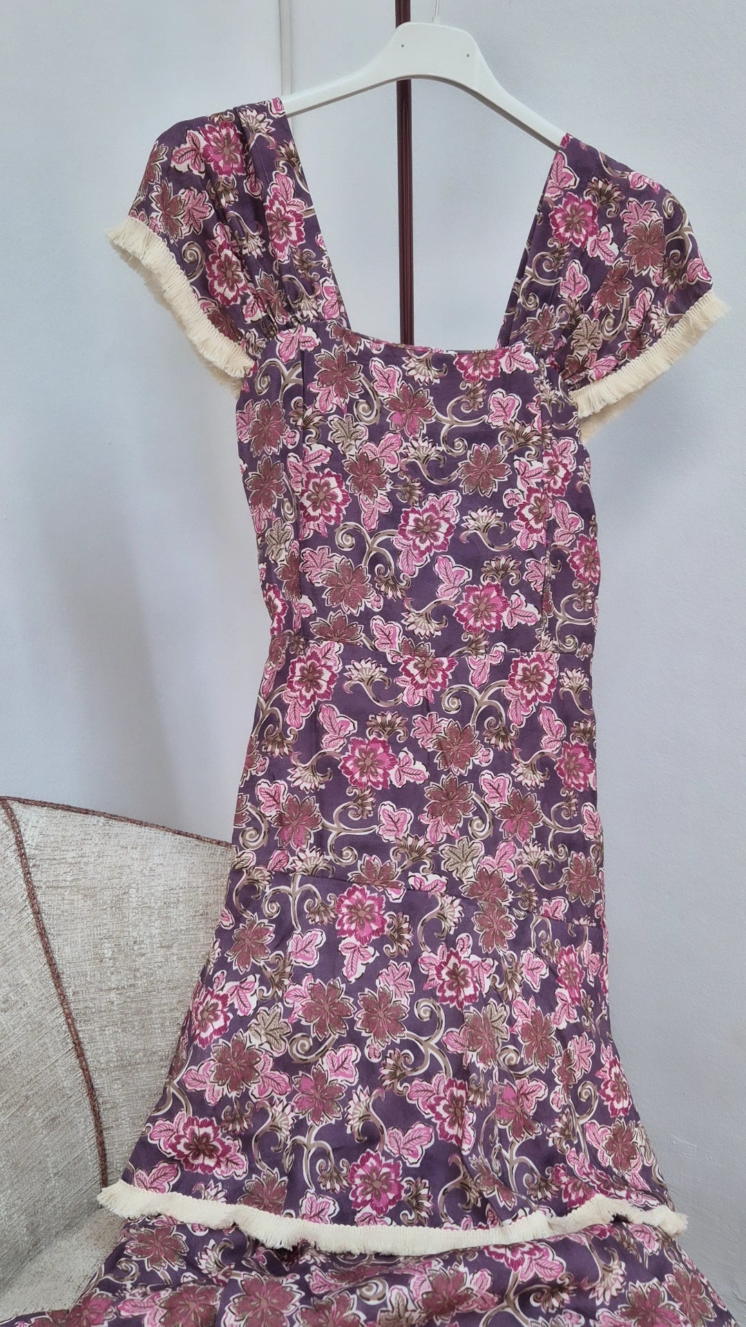 Vestido volantes y flecos B