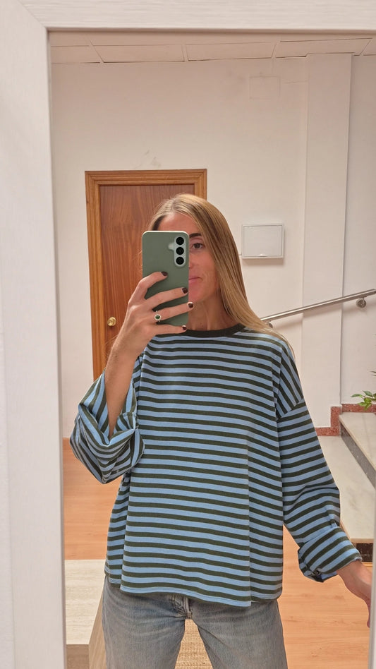 Sudadera rayas A