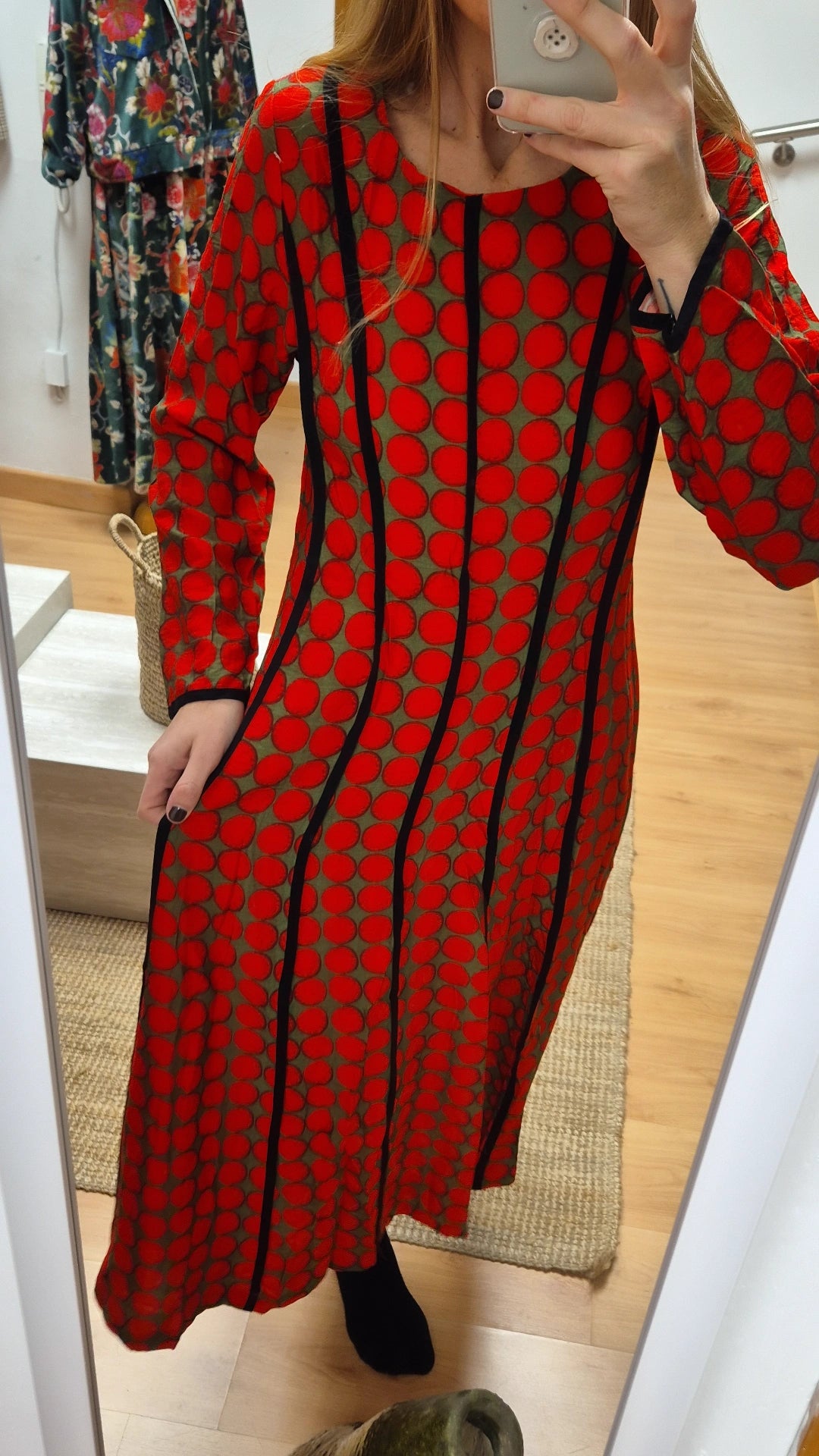 Vestido corte a raya Lunar