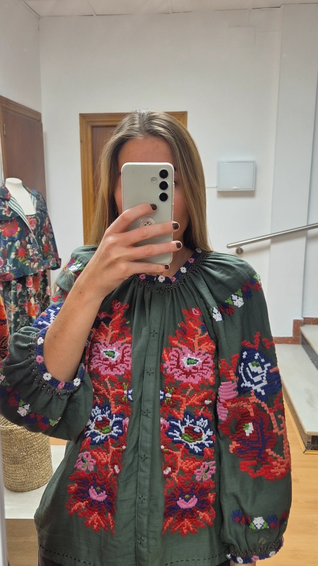 Blusa/Kimono Ankita verde