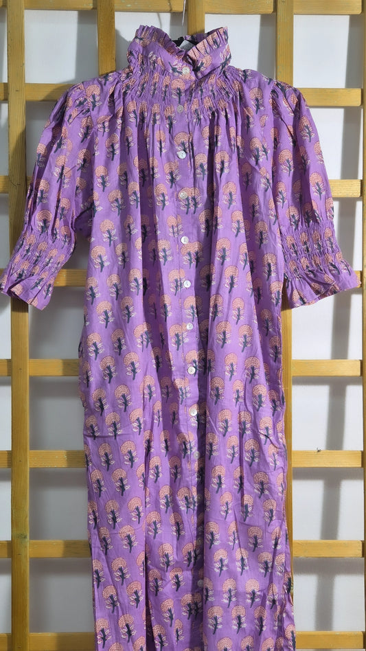 Vestido Florelia manga corta GG