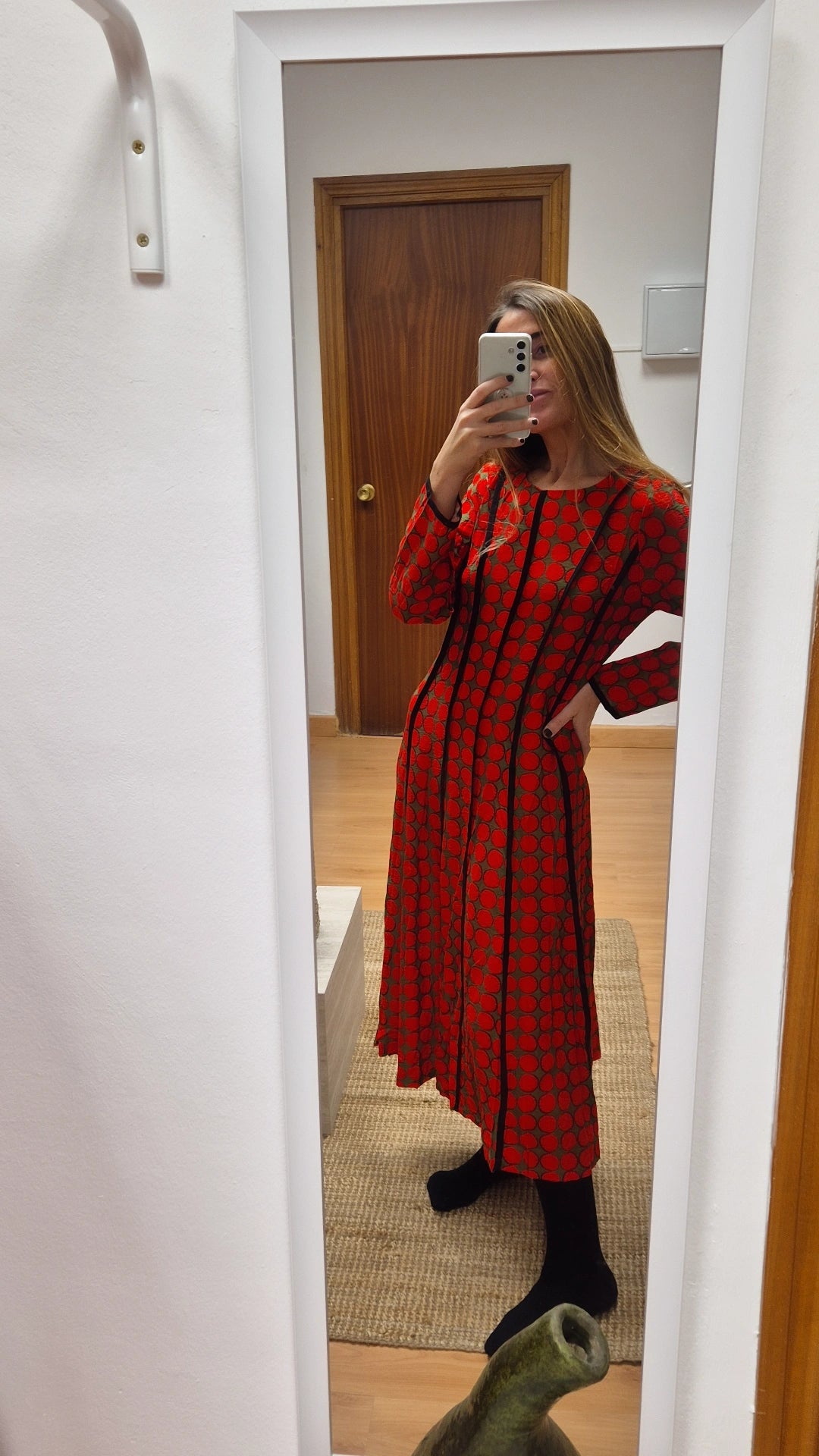 Vestido corte a raya Lunar