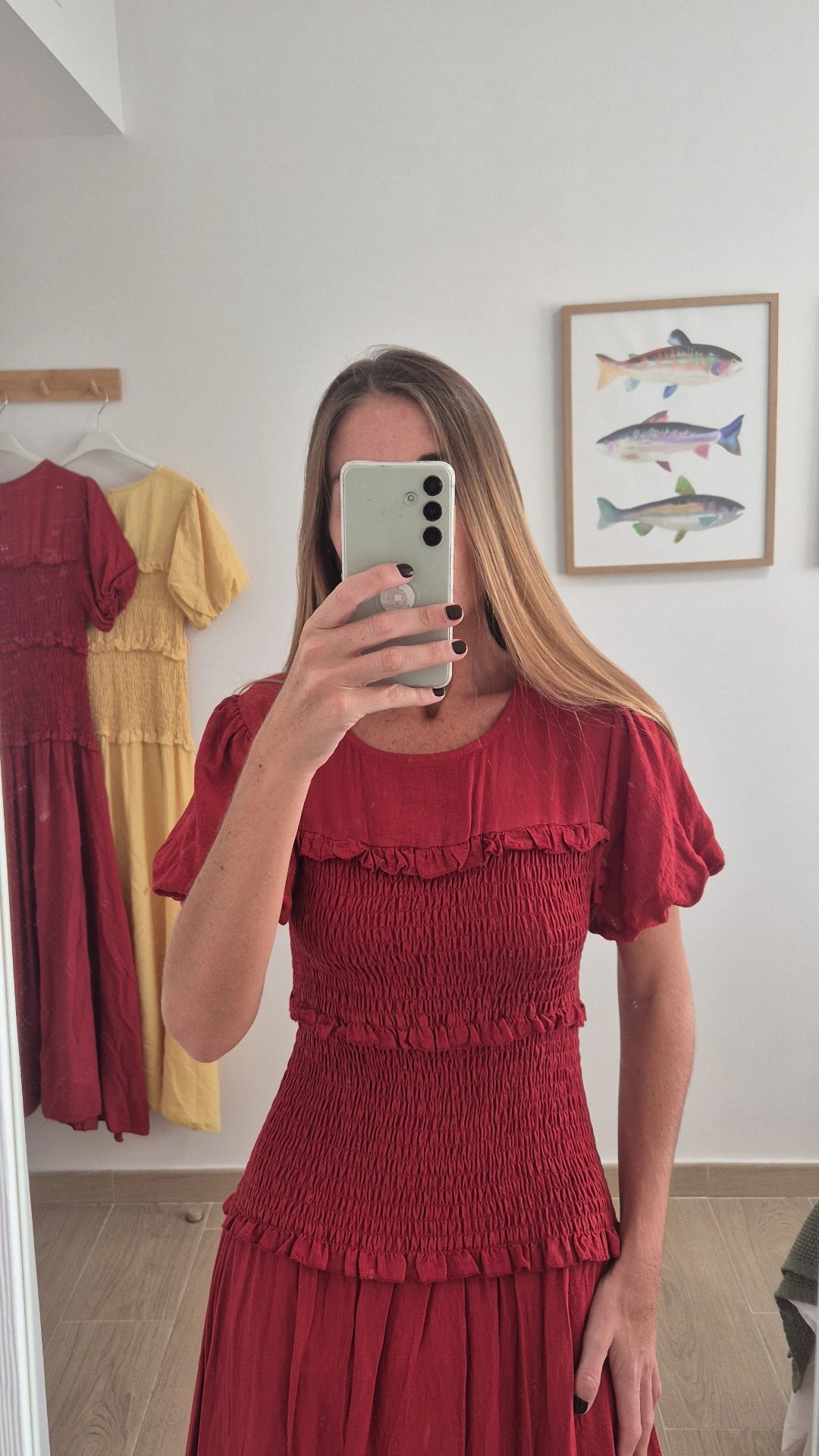 Vestido Gabriela red