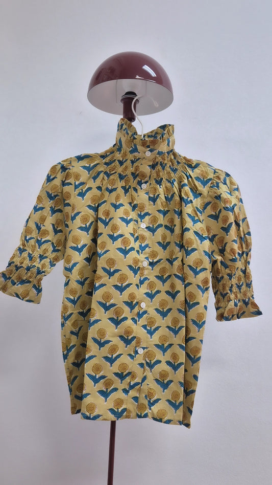 Blusa Florelia manga corta CCC