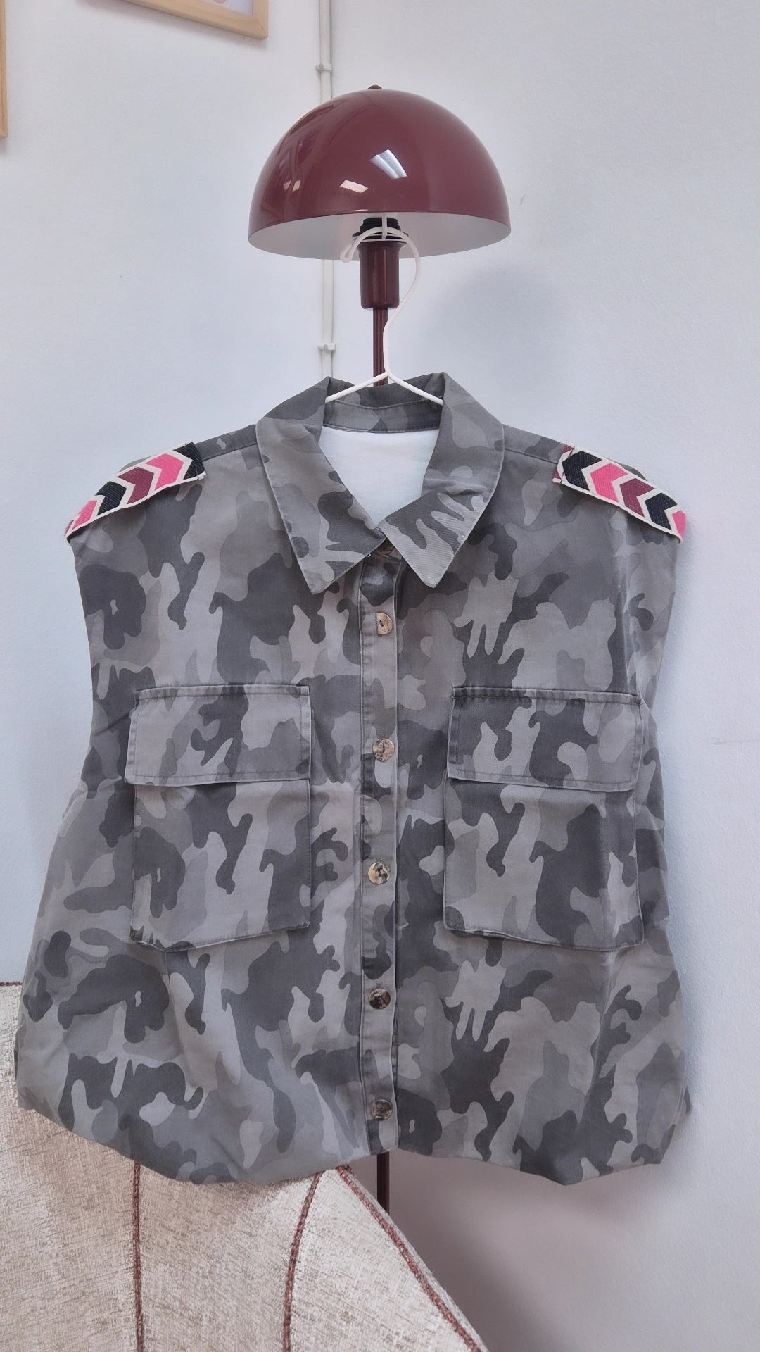 Chaleco Militar gris