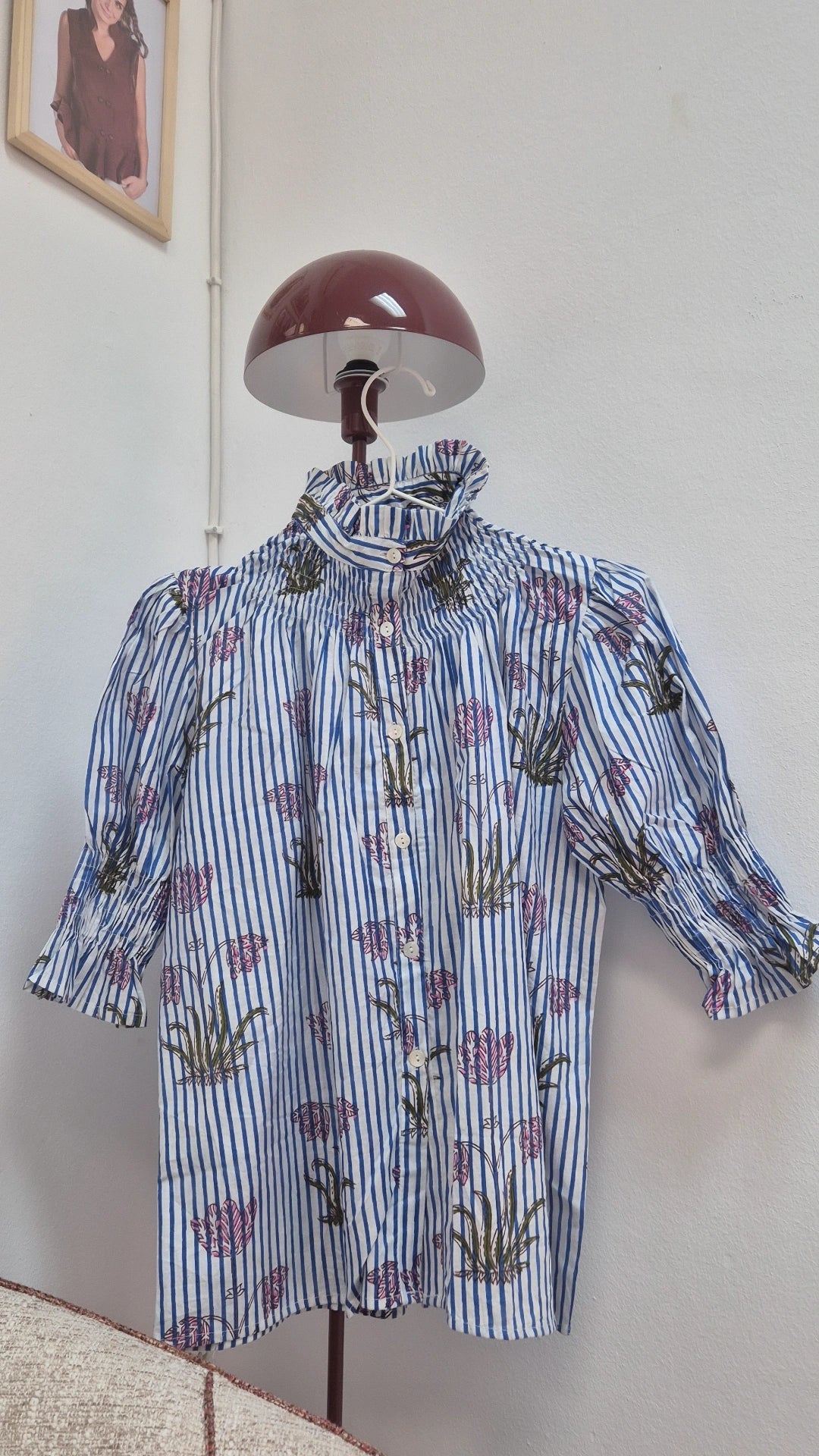 Blusa Florelia manga corta Q