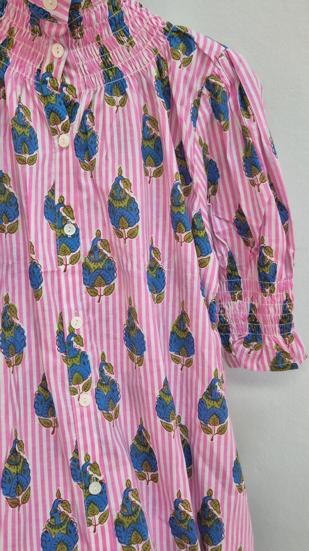 Vestido Florelia manga corta U